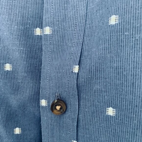 NORDSTROM 2 Mens Button Down Long Sleeve Shirt Sz XL Trim Fit - Picture 6 of 10